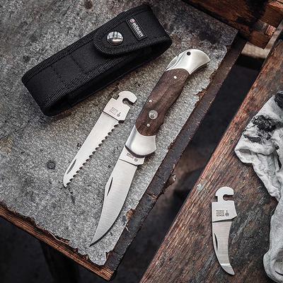 Optima Walnut Knife Set