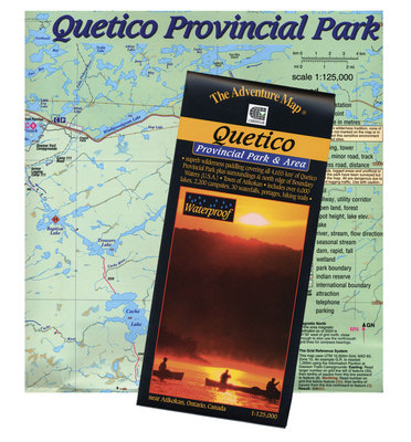  Quetico Provincial Park Map