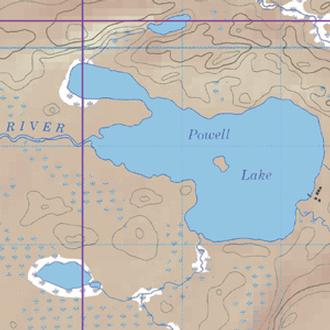  Mckenzie Maps M38 Powell