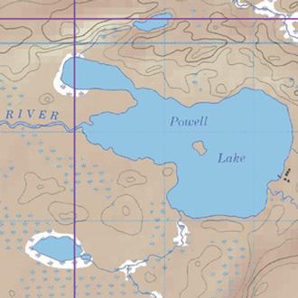  Mckenzie Maps M38 Powell