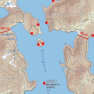  Mckenzie Maps M43 Russell