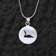 Loon Song Pendant on Silver Chain