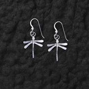 Sculpted Dragonfly Earrings