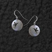 Hummingbird Shadow Earrings