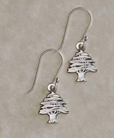 Small Cedar Tree Earrings Jewelry By Silverwaves Boundary Waters Small Cedar Tree Earrings Zoom
