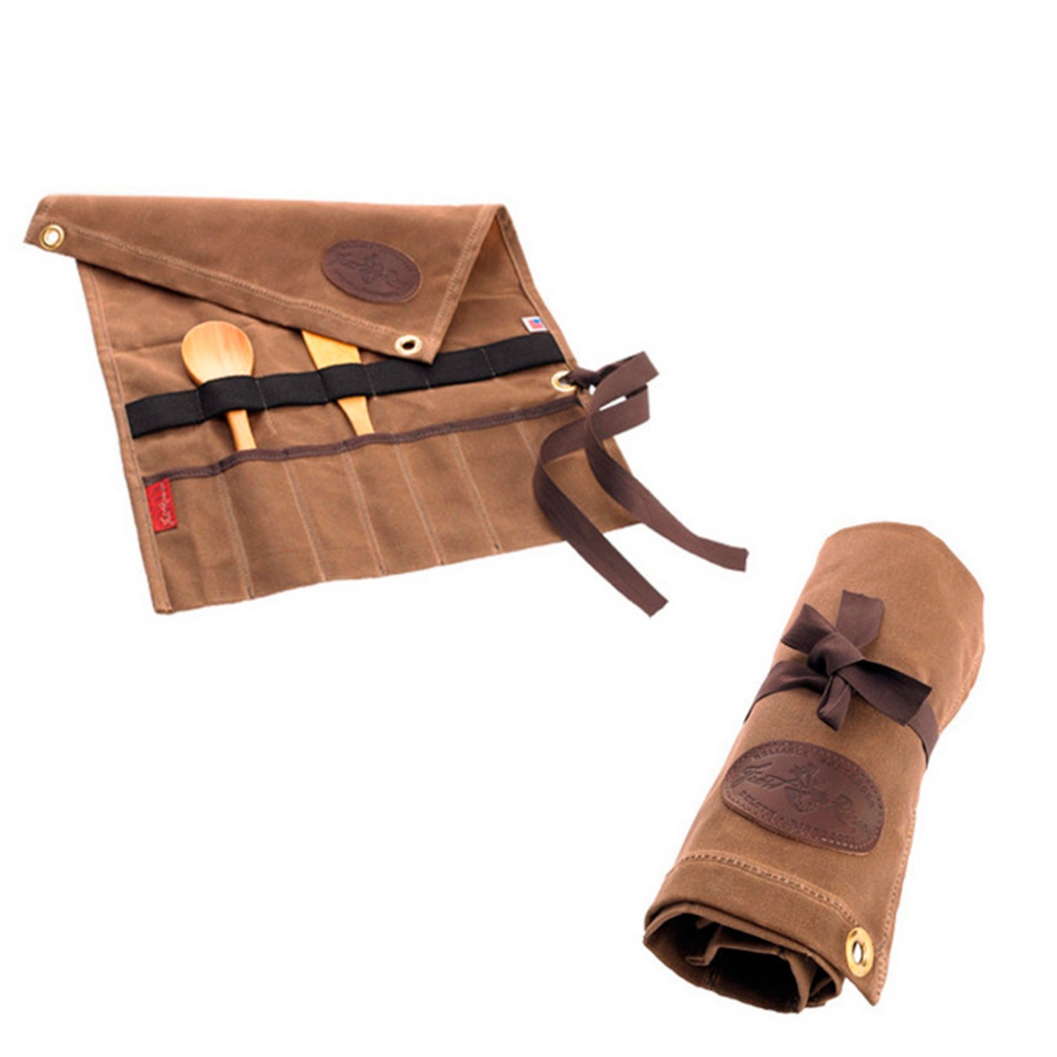 Bushcraft Tool Roll, Waxed Canvas Tool Roll, Camping Tool Kit