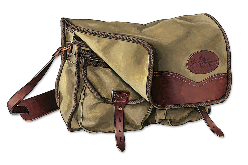 Vintage Messenger Bag, Frost River