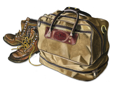  Frost River Prairie Boot Bag