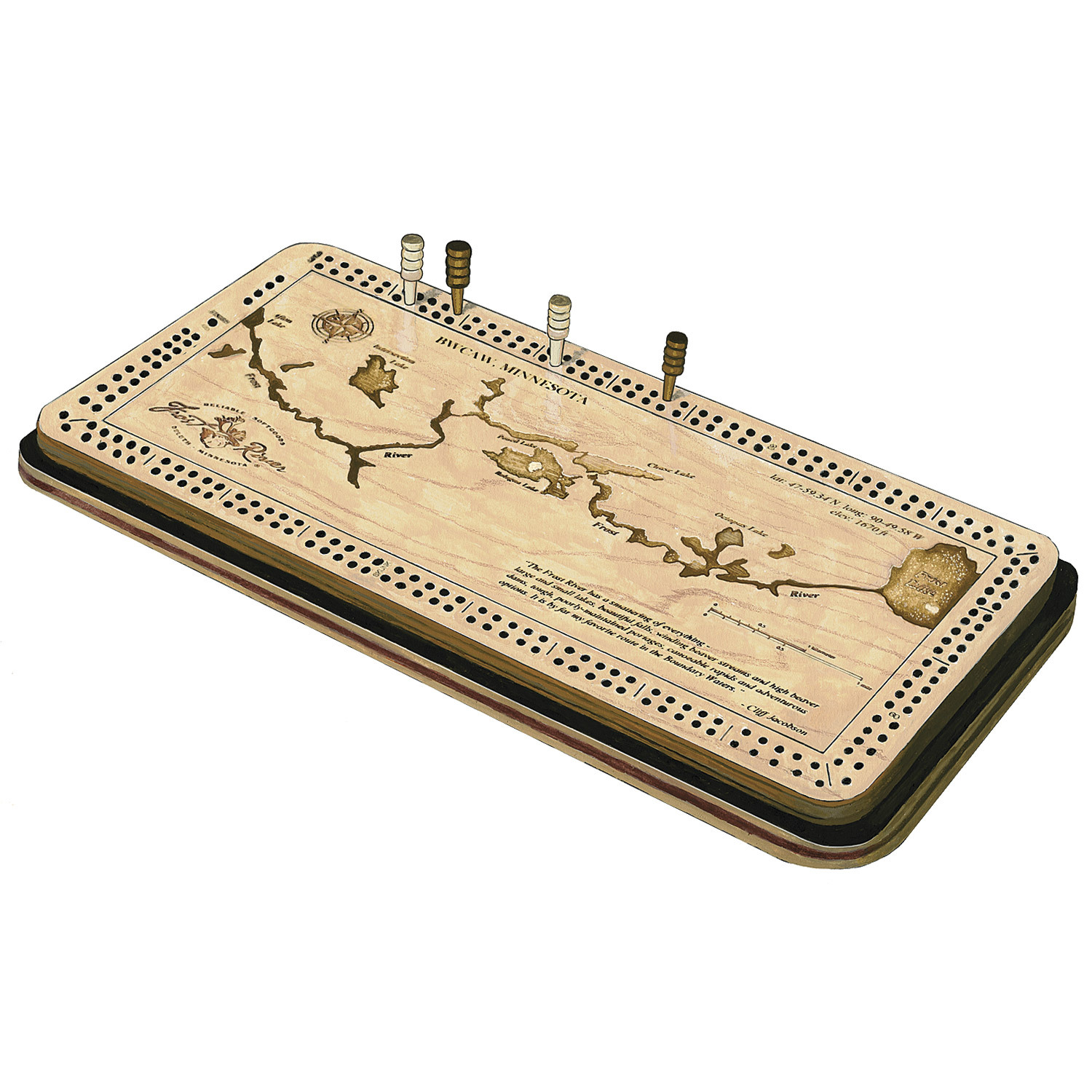 Frost River Cribbage Board | Made in USA