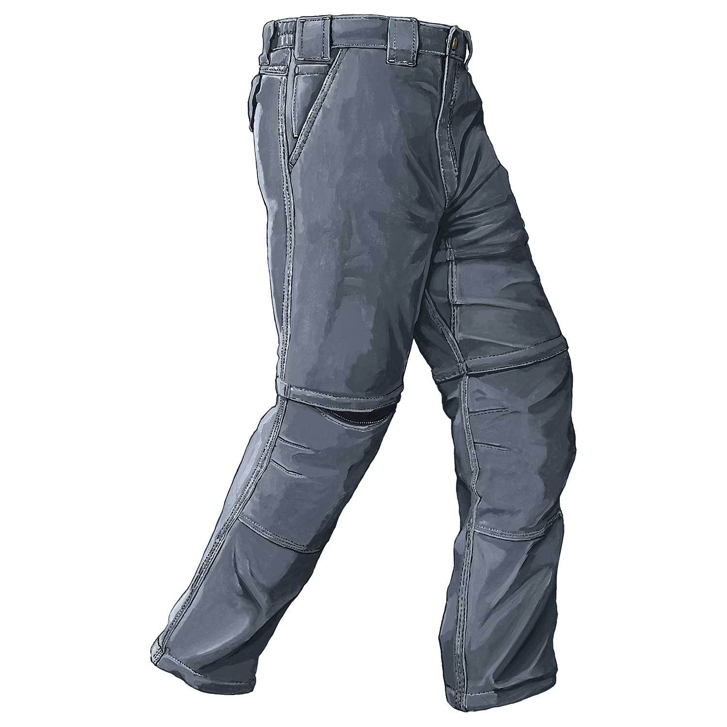 mens jogger pants zipper leg