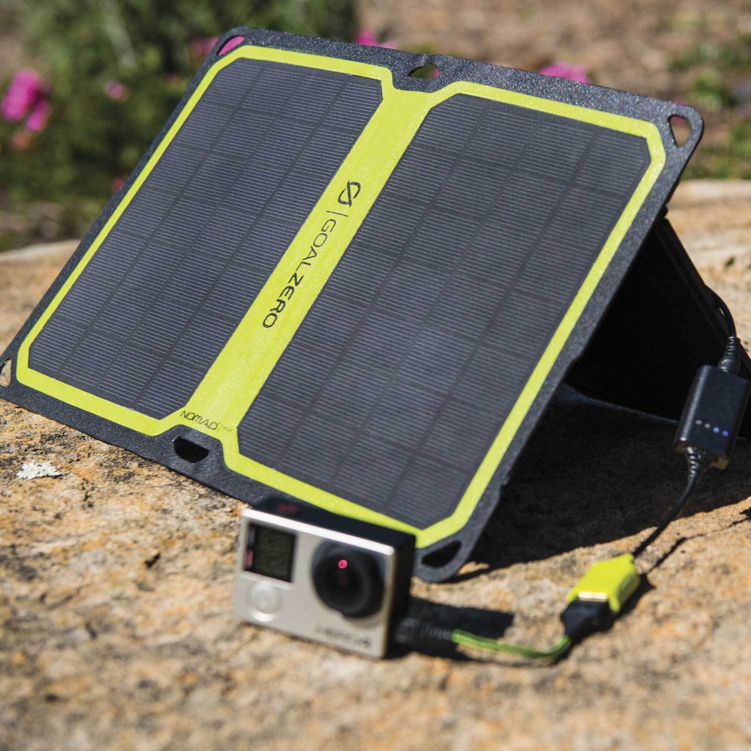 Goal Zero Solar Panel Recharger Nomad 7 Plus Monocrystalline Goal Zero Solar Panel Recharger Nomad 7 Plus Monocrystalline