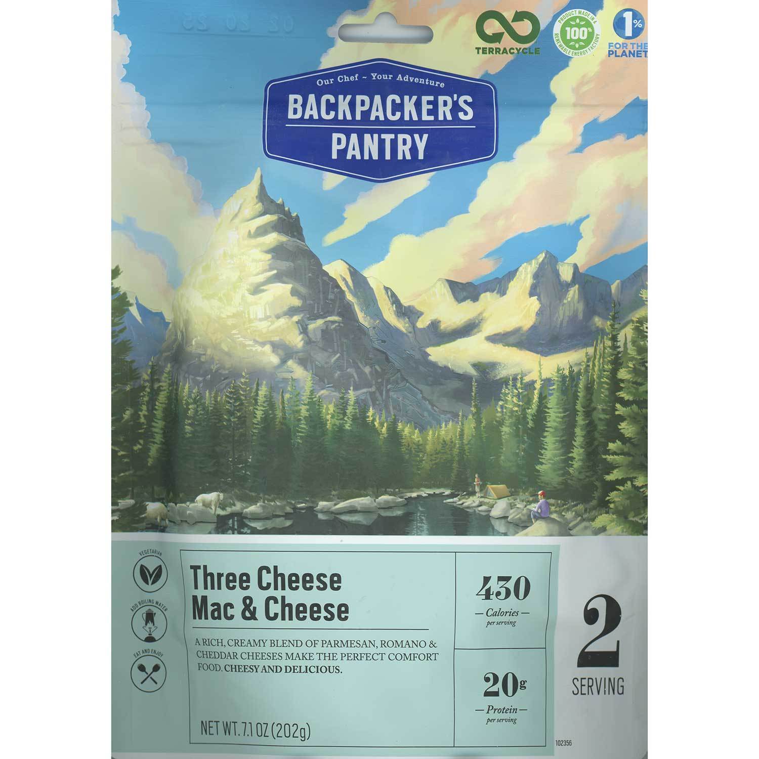 Backpacker S Pantry Three Cheese Macaroni Boundary Waters Catalog