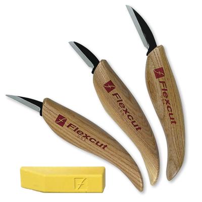 flexcut knife carving starter tools wood knives whittling beginners rated three chip kits woodworking beginning customer woodcarving rockler reg