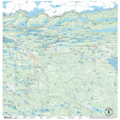  True North Maps Cloth Map 16