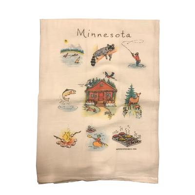  Minnesota Flour Sack Dishtowel