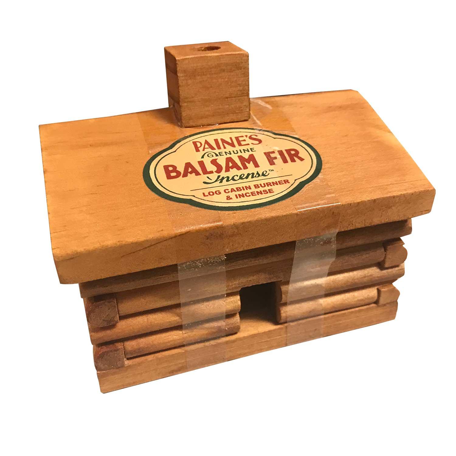 Log Cabin Incense Burner By Paine's | Boundary Waters Catalog