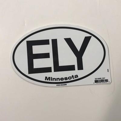  Ely Oval Sticker