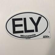 Ely Oval Sticker