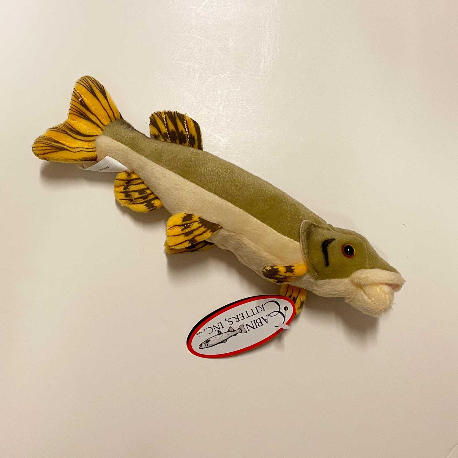 cabin critters stuffed fish