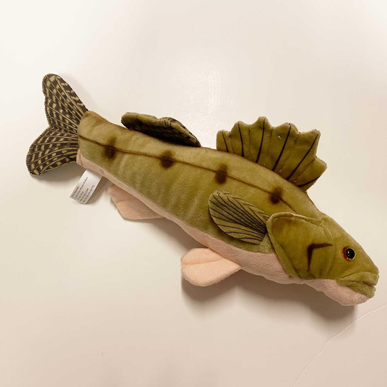 walleye stuffed animal