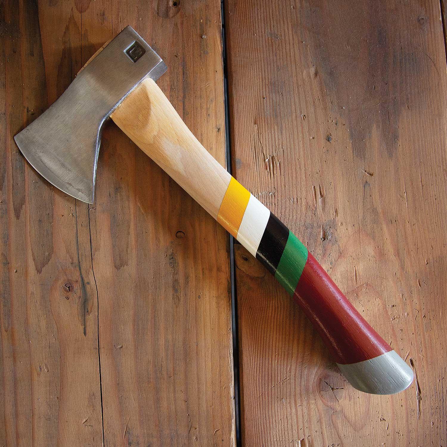 Painted Hatchet Piragis 40th Anniversary By Sanborn Canoe Boundary