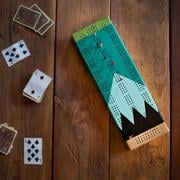 Sanborn Canoe Painted Cribbage Board Gooseberry