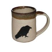 White Raven Mug 