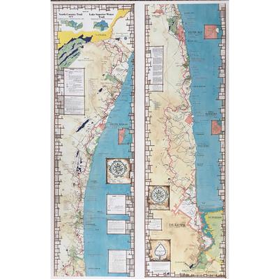  Myrmel Maps Map 8 Superior Hiking Trail Map