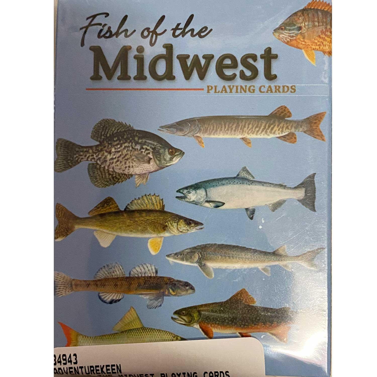 Fish Of The Midwest Playing Cards | Boundary Waters Catalog