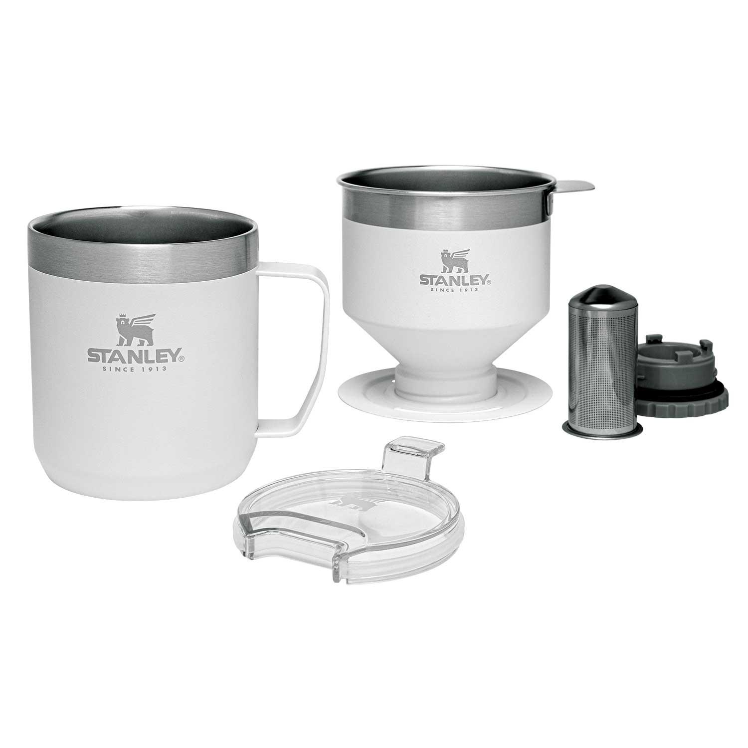 Stanley Adventure Perfect Brew Pour Over Set Limited Edition Polar White