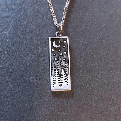  Moonlight Through The Forest Necklace