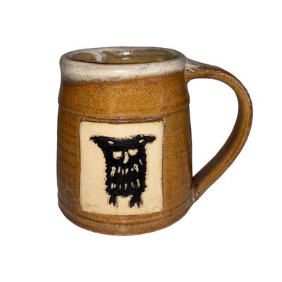  Woodcut Owl Mug