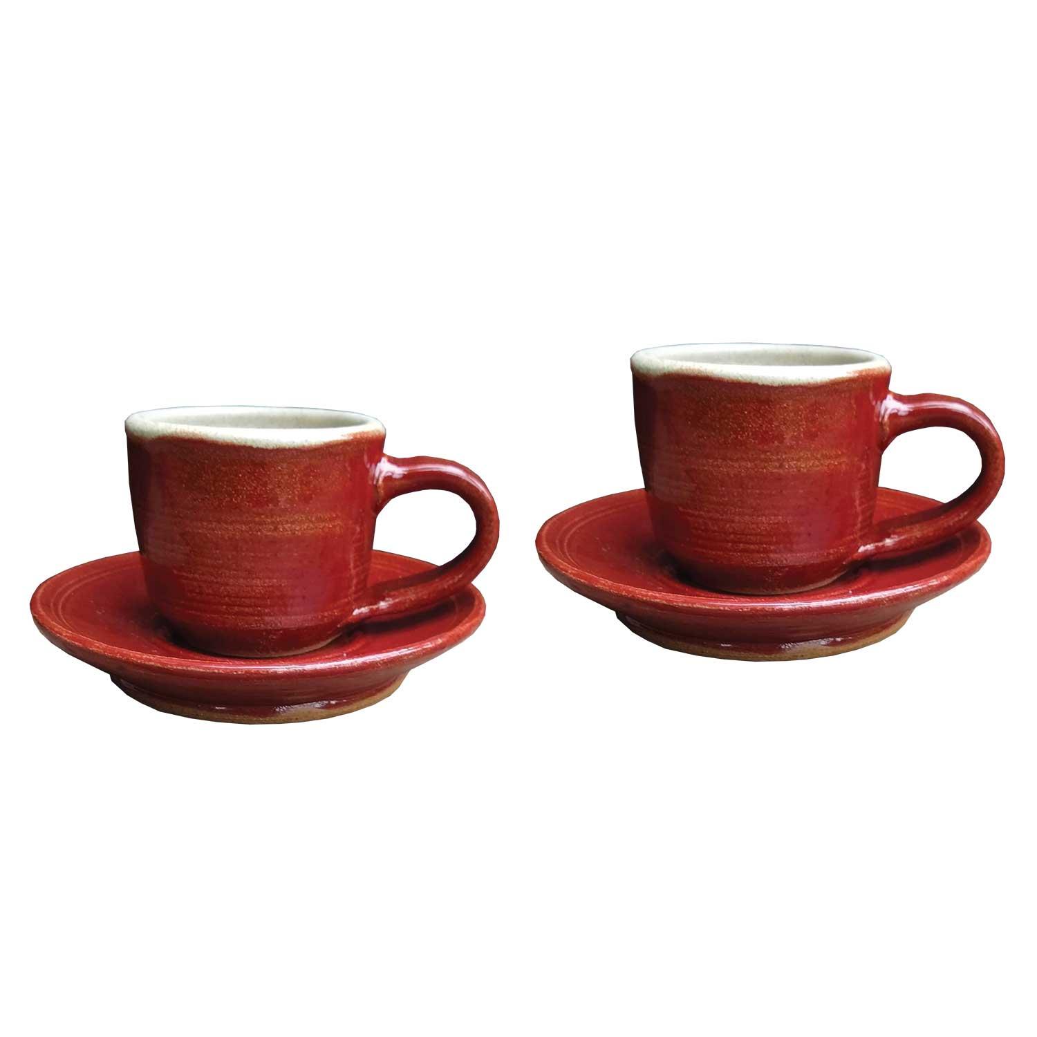 Espresso Cup and Saucer Cafe Set