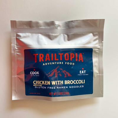  Trailtopia Ramen Noodles - Chicken With Broccoli Gf