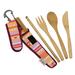 ToGo Ware Deluxe Utensil Kit with Straw DAYBREAKORANGEPINK