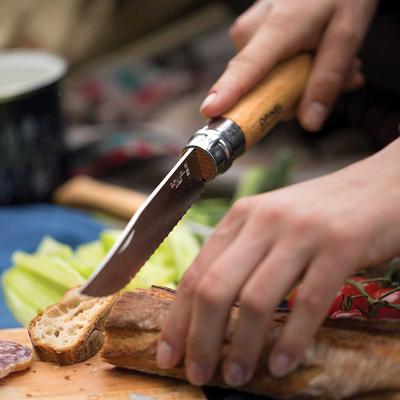  Opinel No 12 Serrated Folding Camp Knife
