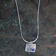  Blueberry Lapis Pendant 