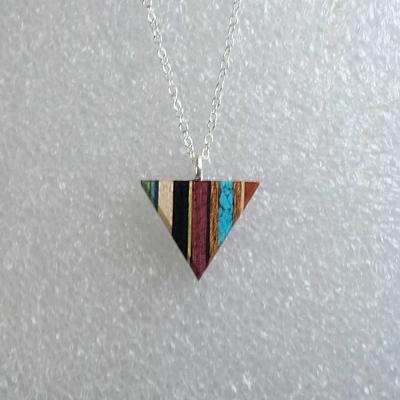  Turquoise Triangle Necklace