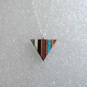 Turquoise Triangle Necklace