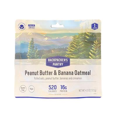  Backpacker's Pantry Peanut Butter Oatmeal