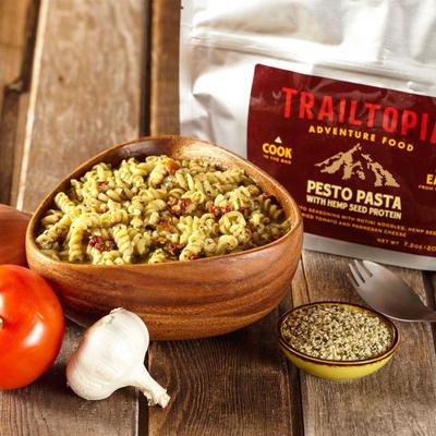  Pesto Pasta With Hemp Dinner