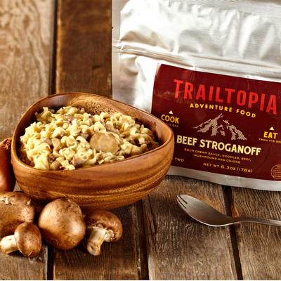  Trailtopia Beef Stroganoff Dinner