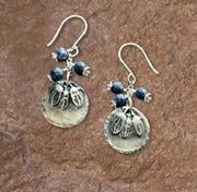 Blueberry Flower Earrings