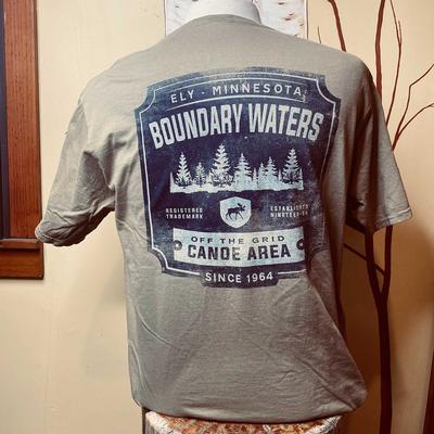  Off The Grid Canoe Area T- Shirt