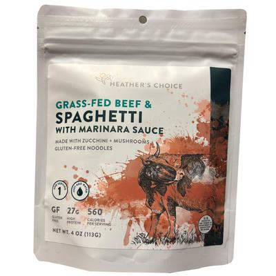  Grass- Fed Beef Spaghetti Single Serve