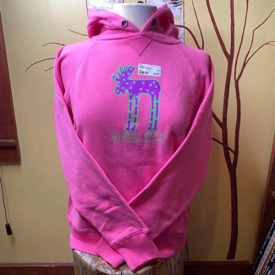  Youth Confetti Moose Hoodie