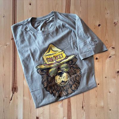  Smokey Groovy Bear T- Shirt