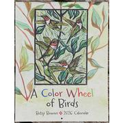 A Color Wheel of Birds 2026 Calendar