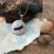 Eagle Moon Pendant