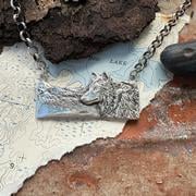 High Lonesome Timberwolf Pendant